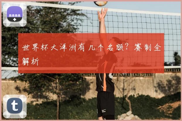 世界杯大洋洲有几个名额？赛制全解析