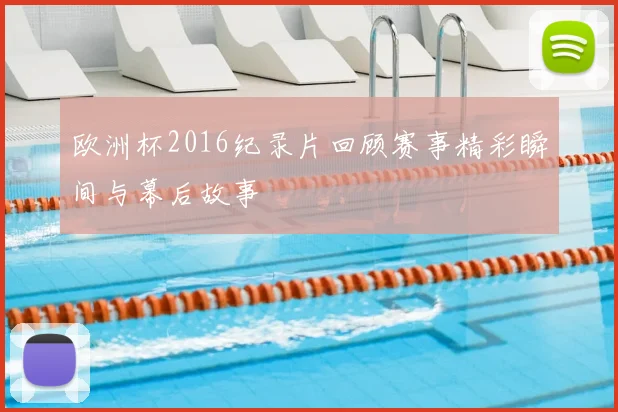 欧洲杯2016纪录片回顾赛事精彩瞬间与幕后故事